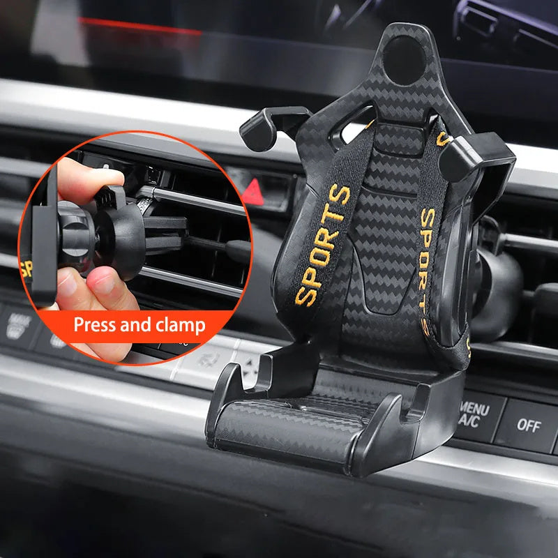 Drivnax Racing Seat Car Phone Holder