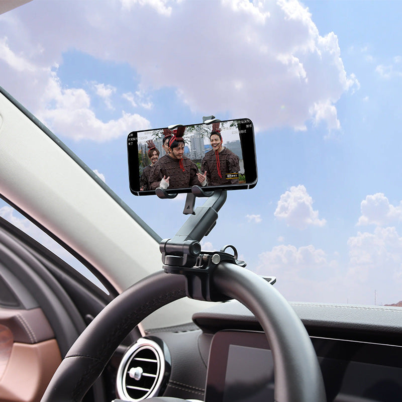 Drivnax Sun Visor & Rearview Mirror Car Mount