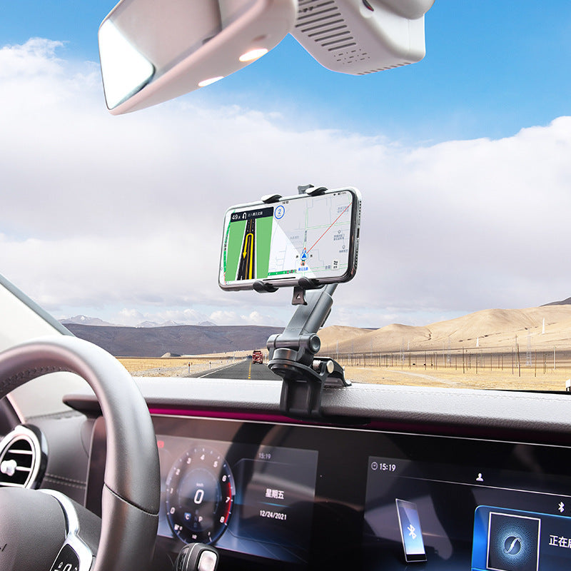 Drivnax Sun Visor & Rearview Mirror Car Mount